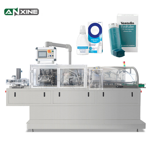 Caja <span class=keywords><strong>descongestionante</strong></span> <span class=keywords><strong>Nasal</strong></span> Horizontal automática de alta velocidad, embalaje de estuches para úlceras bucales, dolor de garganta, máquina empacadora de estuches en aerosol - Product Image 1