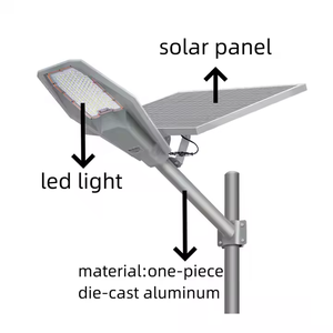 Voyant d'avertissement de trafic à LED de haute qualité Réverbère solaire de guerrier interstellaire - Product Image 3