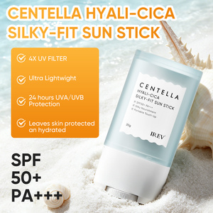 OEM ODM Centella Hyalicica Silky-Fit Sun Stick SPF 50+ Protección Solar contra Rayos UVA/UVB Bloqueador Solar 20g IREV Barra Protectora Solar - Product Image 5