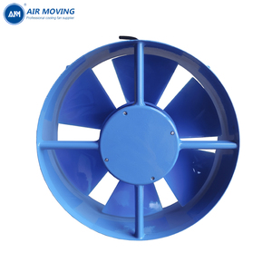 Ventilateur axial bleu de haute qualité AM200FZY2-D 380V AC 210*210*70mm, moteur à balais, contrôle PWM, 2300 tr/min, haute performance, garantie 5 ans - Product Image 1