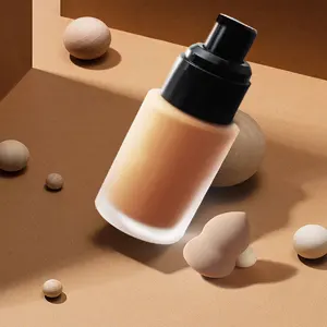 Factory trimming Original factory makeup liquid foundation private label cover all foundation