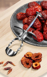 En gros Syh220 Outil de dénoyautage pour cerises et olives, en acier inoxydable, outil pour retirer les noyaux et les graines, outil pour légumes - Product Image 2