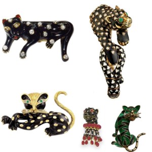 Broches <span class=keywords><strong>YOUFENG</strong></span> en alliage plaqué argent antique avec cristaux noirs en forme d'animaux, pour mariage, fête, cadeau pour enfants, unisexe - Product Image 6