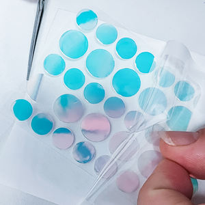 Parches Hidrocoloides Holográficos <span class=keywords><strong>con</strong></span> Brillantina para el Acné, <span class=keywords><strong>Tratamiento</strong></span> Nocturno <span class=keywords><strong>con</strong></span> Efecto Brillante, Adhesivos para Granos, Parches Iridiscentes para Espinillas - Product Image 3