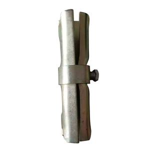 Raccord de ponte en acier Q235 forgé à froid, double collier pivotant, norme BS1139, électrogalvanisé haute performance - Product Image 3