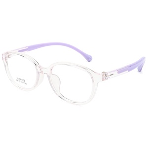 Montatura per Occhiali da Vista Flessibile per Adolescenti e Bambini 52205, Ultraleggera, Quadrata, con Montatura Completa in TR, per il Controllo della Miopia, per Ragazzi e Ragazze, Studenti con Viso Rotondo - Product Image 1