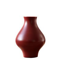 Vas Keramik Jingdezhen Buatan Tangan Desain Perut Besar Gaya Vintage Zen Gaya Modern Abad Pertengahan Dekorasi Meja Rumah untuk Bunga