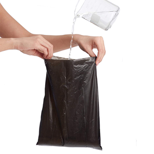 Sacs en plastique noirs non parfumés pour déjections canines avec distributeur, pour une manipulation hygiénique - Product Image 6