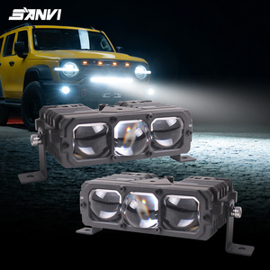 ไฟทำงาน LED SANVI S318 75W 9-16V 5500K เลนส์สามชั้น ไฟสูง-ต่ำ สำหรับรถออฟโรด SUV รถบรรทุก 4x4 รถจี๊ป ไฟตัดหมอก - Product Image 1