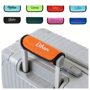 Funda Personalizada para Maleta con Nombre Bordado, Impermeable, de Poliéster Multifuncional, para Asas de Maleta y Bolsos - Product Image 3