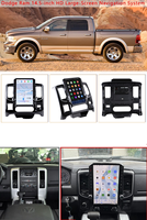 Autoradio Android 14 de 14,5 pouces Qualcomm pour Dodge RAM 1500 2500 3500 2008-2011 avec Carplay, écran Auto, 4G, stéréo, GPS et lecteur vidéo