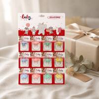 Lot de 12 Sucettes en Silicone pour Bébé, Apaisantes pour Nouveau-né, Aide au Sommeil, Vente en Gros