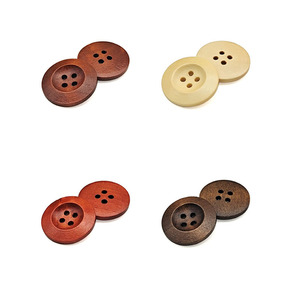 Nhanh Chóng Vận Chuyển Thời Trang In Đầy Màu Sắc Vòng 2 Lỗ 4 Lỗ Tự Nhiên Bằng Gỗ Nút Cho Áo Khoác Mùa Đông Áo Sơ Mi Bảo Hộ Lao động Đồng Phục - Product Image 3