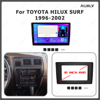 Aijia Hot-vente Cadre de voiture pour TOYOTA HILUX SURF 1996-2002 Lecteur DVD de voiture 10.1lnch Cadre Navigation DVD Panneau Accessoires de voiture