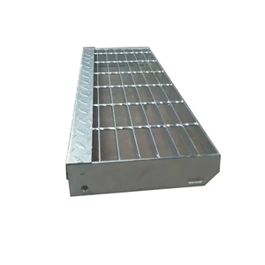 Steps Dip Risers Step Galvanized Treads Grating Stair Metal <strong>Grate</strong> Stairs for Hot Tread Anti Slip Metal <strong>Grate</strong> Stairs - Product Image 5