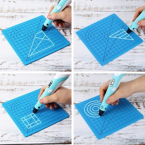 Tapis en silicone antiadhésif OKYN-Y2244 pour stylo d'impression 3D, modèle de dessin DIY - Product Image 4