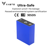 Batterie cellule LiFePO4 Yaste de qualité 314Ah 3.2V 8000 cycles, stockage d'énergie solaire, camping, voiture, sauvegarde à domicile, 0 à 55