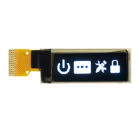 Módulo de Pantalla PMOLED de 0.91 Pulgadas, Resolución 128x32, Pantalla OLED Blanca y Azul, Interfaz I2C para Dispositivos Integrados e IoT