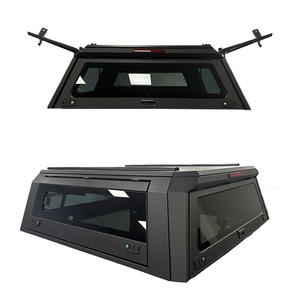 Cubierta Rígida Impermeable de Alta Calidad con Cierre para Camionetas Todoterreno <span class=keywords><strong>Chevrolet</strong></span> Colorado y Silverado, de Aluminio con Ventanas Corredizas - Product Image 1