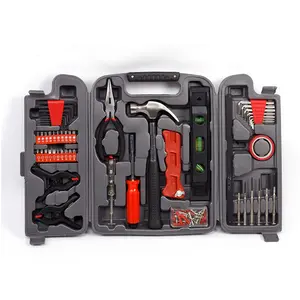 KAFUWELL H4092A 112pc Hand Tool Combination Household Mechanics Tool Combo Set Box With Wrench Screwdriver Hex Key
