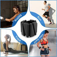 Pesas Magnéticas Ajustables de 2LB para Entrenamiento de Resistencia, Bandas de Peso para Tobillos y Muñecas, Pesas de Ejercicio para Tobillos y Muñecas