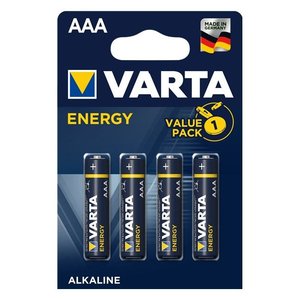 Batería Ministilo AAA Alcalina ENERGY (4pz) 04103 229 414 - Product Image 1