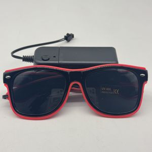 <span class=keywords><strong>Lunettes</strong></span> de fête avec lumières LED |   Multicolore, multi-style, durable, écologique, festival de musique d'Halloween 2025 - Product Image 6
