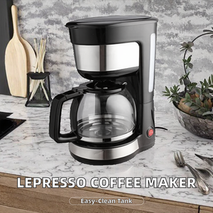 เครื่องชงกาแฟที่บ้าน ความจุขนาดใหญ่ เครื่องชงชาอัตโนมัติเต็มรู<span class=keywords><strong>ป</strong></span>แบบ หม้อ<span class=keywords><strong>กาแฟ</strong></span><span class=keywords><strong>ด</strong></span><span class=keywords><strong>ริ</strong></span><span class=keywords><strong>ป</strong></span>อเม<span class=keywords><strong>ริ</strong></span><span class=keywords><strong>กัน</strong></span>ขนา<span class=keywords><strong>ด</strong></span>เล็กสำหรับใช้ในครัวเรือน - Product Image 2