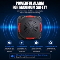Système d'alerte de sécurité PWAS avec caméra de recul 1080P, écran tactile 7 pouces, 4 caméras BSD AI pour camion lourd