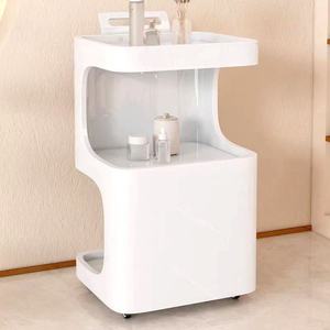 Carrito de Belleza de Alta Gama Zxm, Carrito Especial para Salón de Belleza, Multifuncional con Gabinetes, Estantes Móviles para Uñas y Bordado - Product Image 4