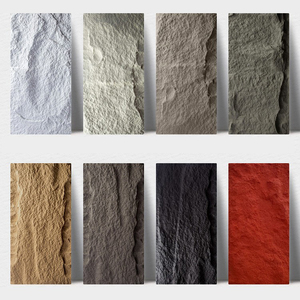 Vente directe - Panneaux muraux en <span class=keywords><strong>pierre</strong></span> artificielle PU 1200*600mm - <span class=keywords><strong>Effet</strong></span> 3D - Légers - Design 3D - Pour restaurant et hôtel - Product Image 2