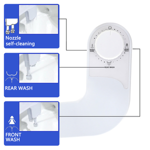 Non Electric <strong>Bidet</strong> Cold Water <strong>Bidet</strong> <strong>Toilet</strong> Attachment <strong>Toilet</strong> <strong>Bidet</strong> Attach <strong>Fit</strong> Elongated <strong>Toilets</strong> - Product Image 2