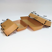 Conteneur pliable en kraft compostable SP2628 pour la restauration, boîte de service multi-aliments