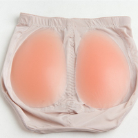 You Beauty Coussinets fessiers en silicone push-up pour femmes, avec culotte, réutilisables, couleur chair/noir, pour un effet liftant et une sensation naturelle, 2 pièces