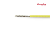 Fil de cuivre étamé/plaqué nickel 200C 300V 30~10AWG FEP UL1332