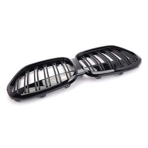 Parrilla Delantera para BMW X1 F48 F49, Negro Brillante, Doble Línea, Integrada, Plástico ABS, para Mejora o Reequipamiento - Product Image 3