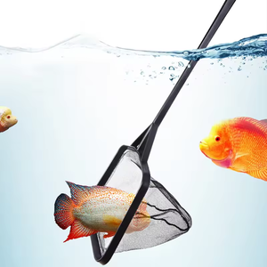 Guadino da Pesca Estensibile con Rete in Plastica Grande e Asta Telescopica, Rete per <span class=keywords><strong>Pesci</strong></span> con Manico Lungo per <span class=keywords><strong>Acquario</strong></span> - Product Image 3