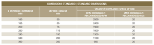 Haute qualité italie Discotelsisal Srl abrasifs professionnels longue durée de vie Non-tissé abrasif roue à lamelles modèle CW-FDF pour - Product Image 2