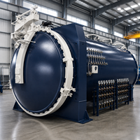 Autoclave Compuesto AS9100 NADCAP para Estructuras de Radar con 200-500 ℃   Diseño de Sistema de Registro de Datos y Alcance