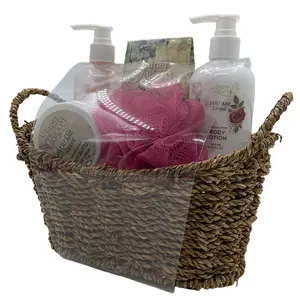 Custom Personal Care Home Hotel Body Lotion Shower Gel Bath Spa Gift Set For Women