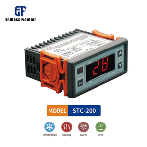 Contrôleur de température numérique STC-9200, thermostat micro-ordinateur pour la réfrigération et le CVC - Product Image 1