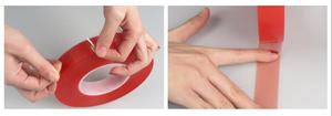 Băng Keo Pet Màu Đỏ Hai Mặt 4965 Keo Acrylic - Product Image 3