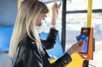 Validador de Pasajes para Autobús Android Magnetic North M10A con Código QR, 4G, WiFi, Colector de Tarifas para Autobús