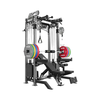Aniczon M1 2025 Commercial Power Rack Combo-Functional Trainer Smith Machine Heavy Duty Gym Equipment for Fitness Centers