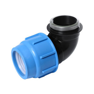 Codo hembra de PVC de superficie lisa 63X2 \ "1/2 \" Técnicas de fundición de cabeza de buje para aplicación de agua - Product Image 3