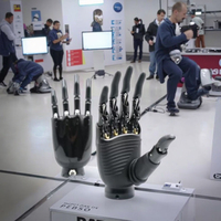 Bras robotiques flexibles et agiles, performance indépendante améliorée, 6 degrés de liberté, main robotique bionique programmable à cinq doigts