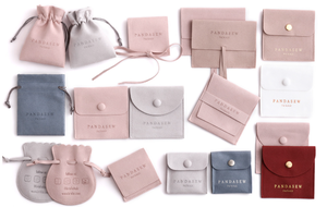 Enveloppe en velours avec cordon de serrage de luxe personnalisée, sac d'emballage de cadeaux pour montre et bijoux, pochette à bijoux en microfibre avec logo - Product Image 6