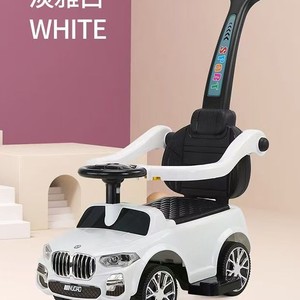 Multi Functional Kids Stroller 4 Wheel Push Car With Steering Handle For 1-6 Years Old Children Boy Girl Toy Vehicle - Product Image 3