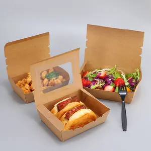 Kraft karton karton çok bölmeli kağıt öğle yemeği Burger kutusu şekillendirme biçimlendirme makinesi
