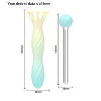 Vibromasseur G-Spot Démontable Crown à 10 Fréquences de Vibration, Étanche IPX7, Écologique, Silencieux, pour Femme